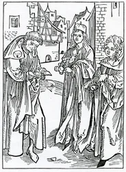 Van onprofijtelijke studie, illustratie uit Alexander Barclay